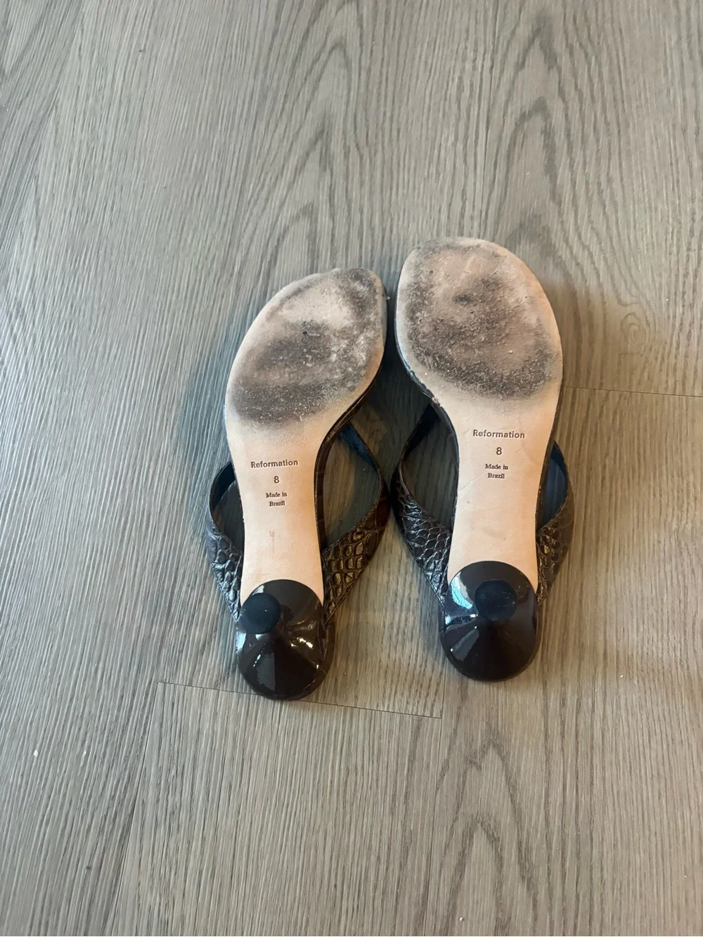 Reformation Sophie Heeled Sandal